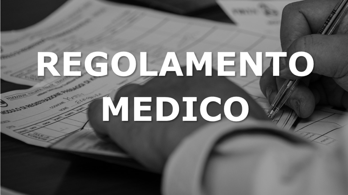 REGOLAMENTO MEDICO – agg. dicembre 2025